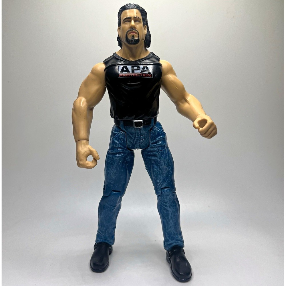 2000 WWF Bradshaw SmackDown Double Slam Series 5 Jakks Pacific TTL Action Figure